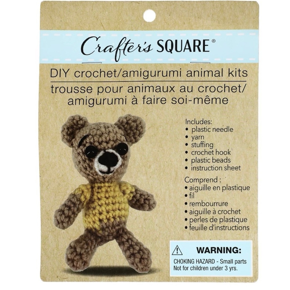 🐻 TEDDY BEAR CROCHET KIT 🐻